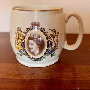 Queen Elizabeth Coronation Mug